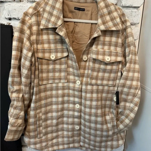 LeLaLo ladies flannel shacket - Picture 5 of 8